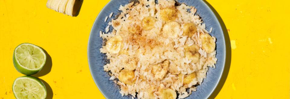 Poêlée de riz à la banane